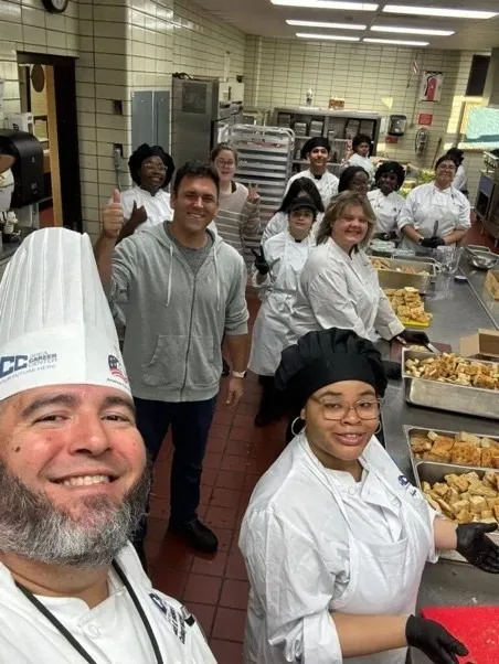 The American Culinary Federation celebrates International Chefs Day with young chefs