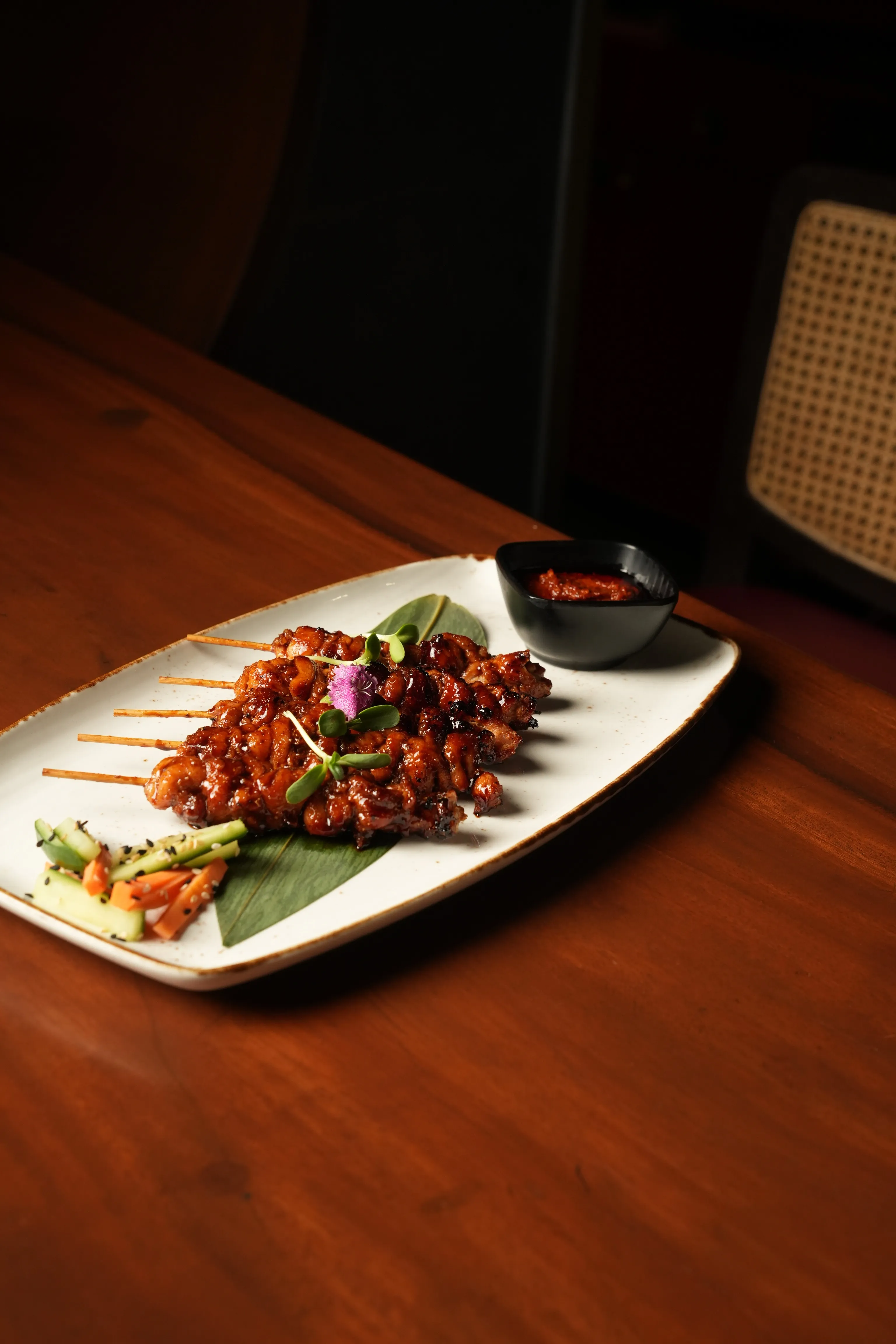 Pinoy BBQ Pork Belly Skewers