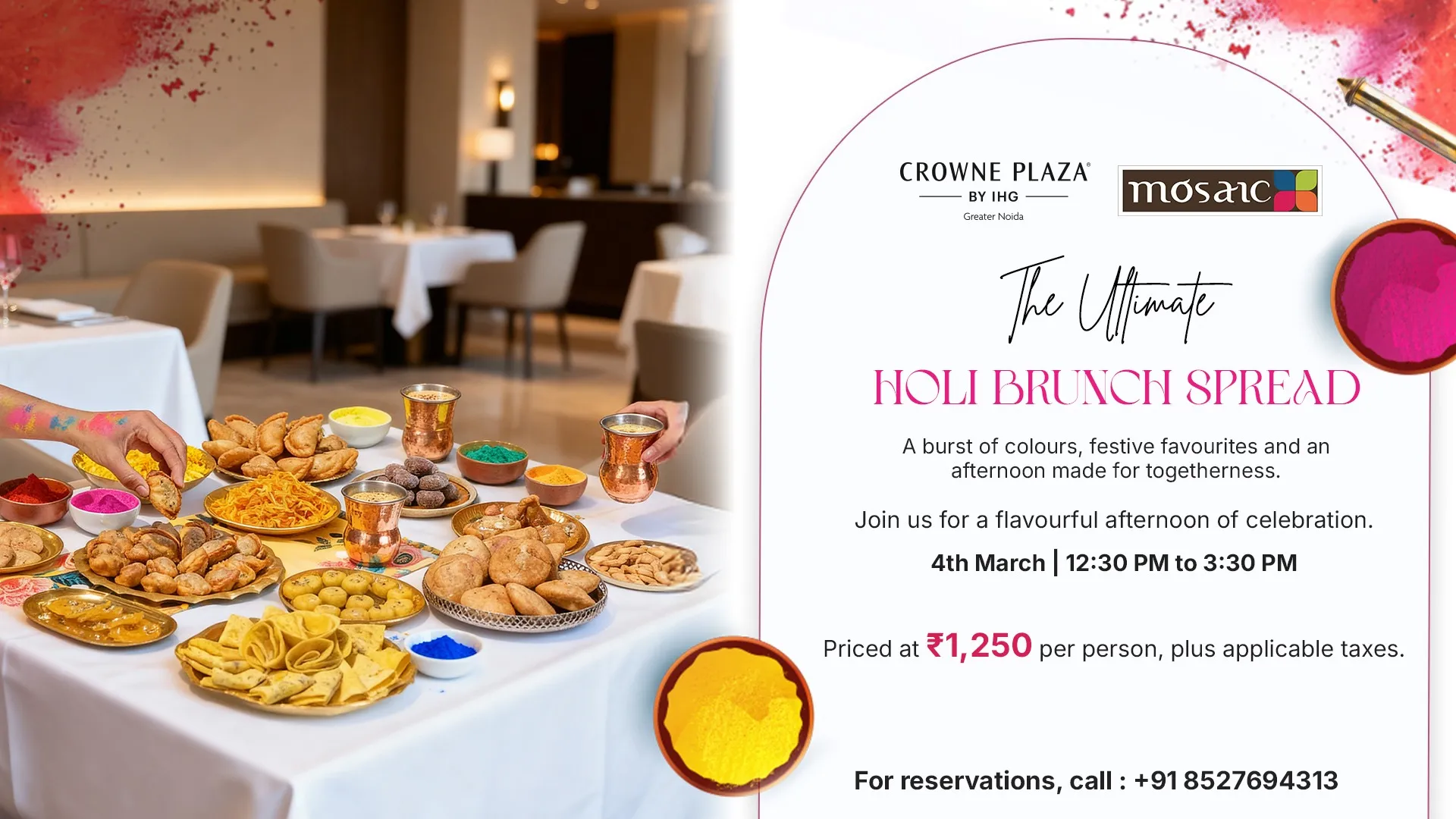 Holi_Mosaic_Crowne Plaza