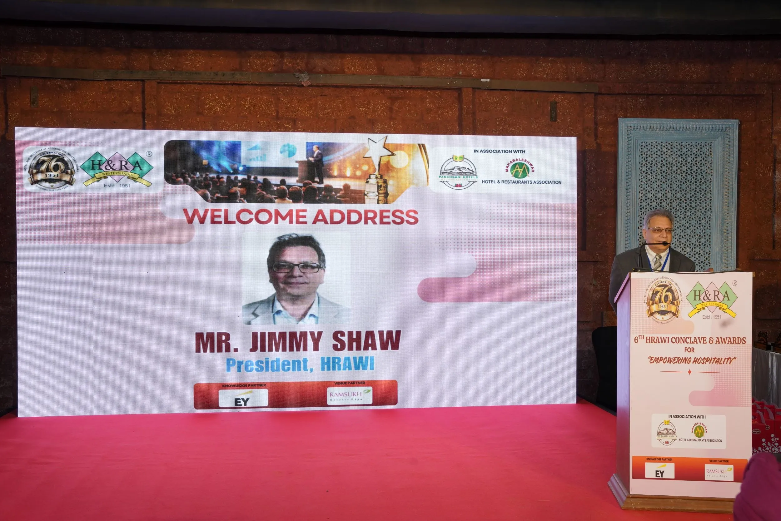 Mr Jimmy Shaw, President, HRAWI (1)