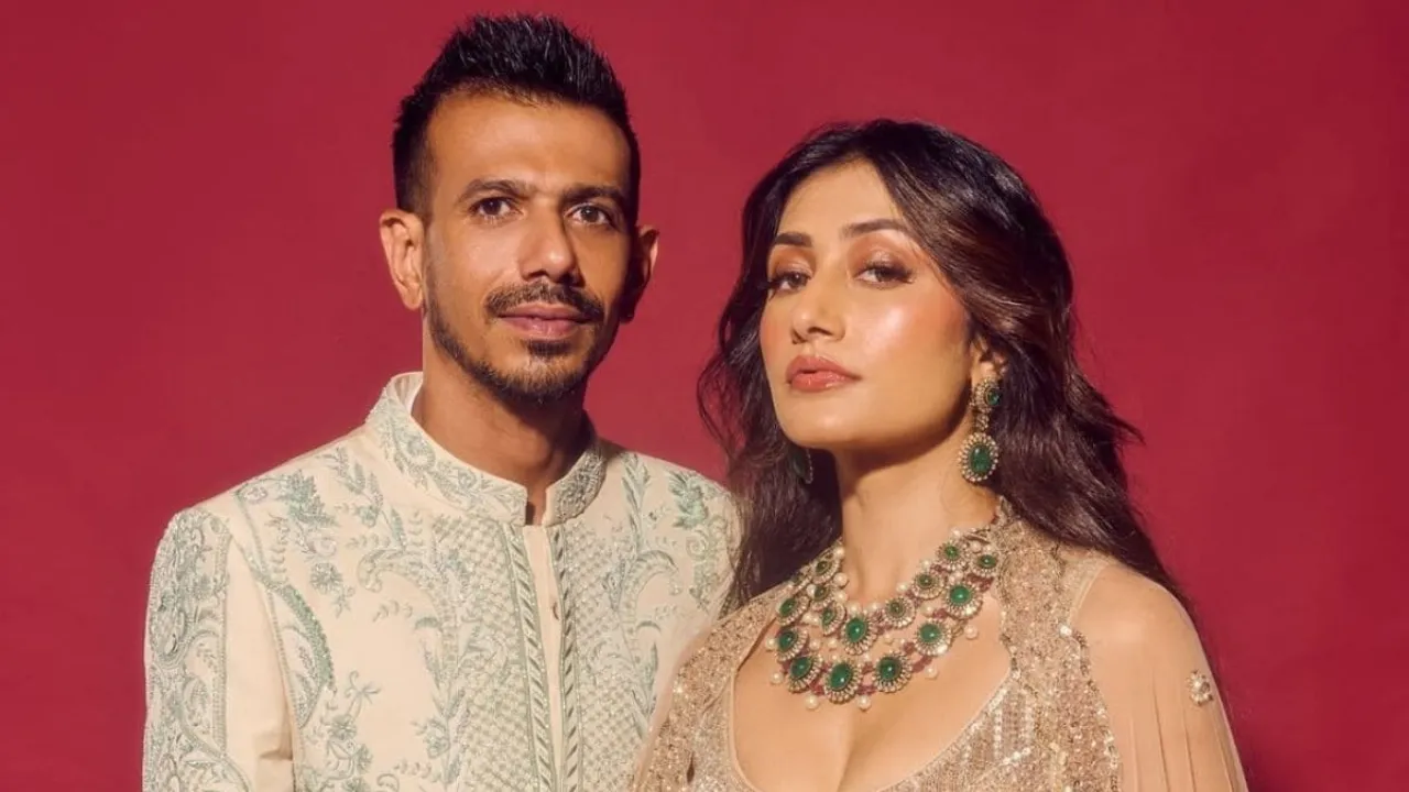 Yuzvendra Chahal and Dhanashree Verma