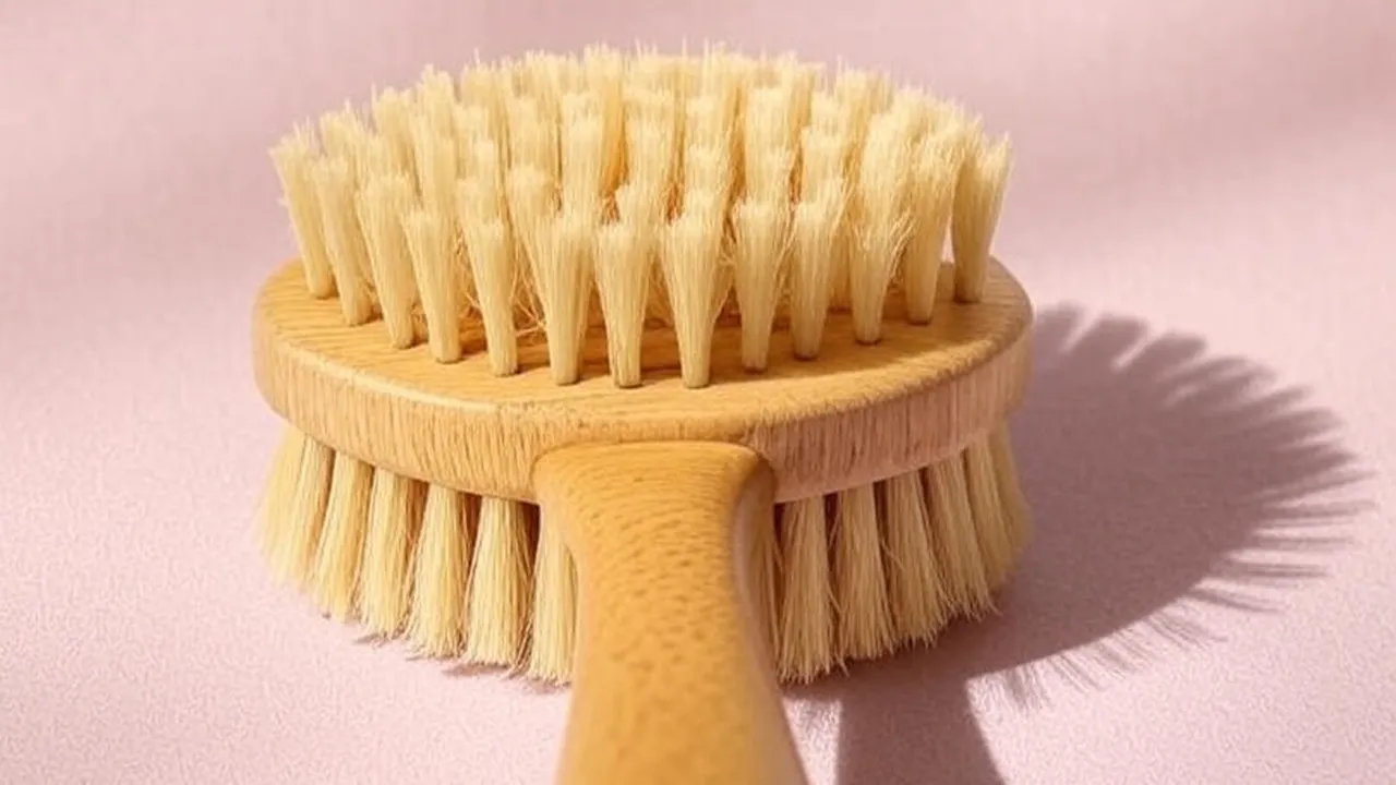 Wooden Bristle Brush
