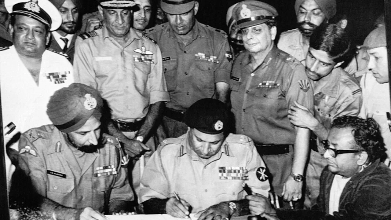 Vijay Diwas: এই সেই আত্মসমর্পণের চুক্তি।