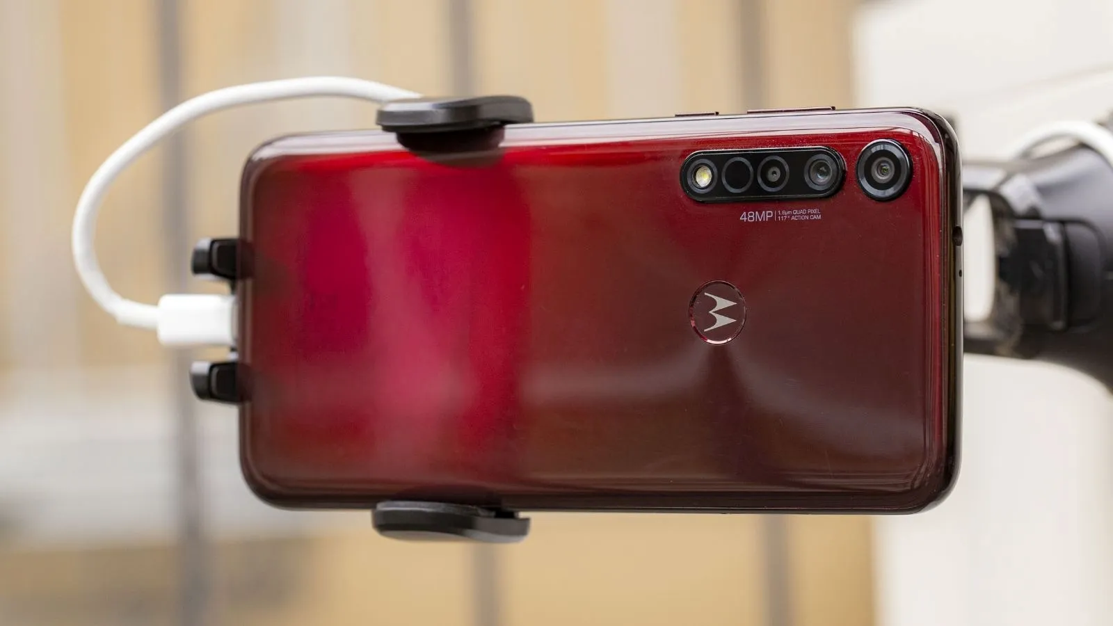 Old phone cctv camera