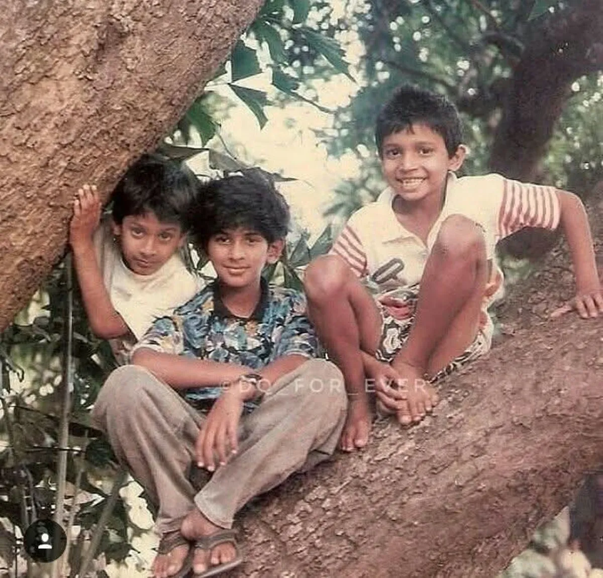 Dulquer Salman childhood photo