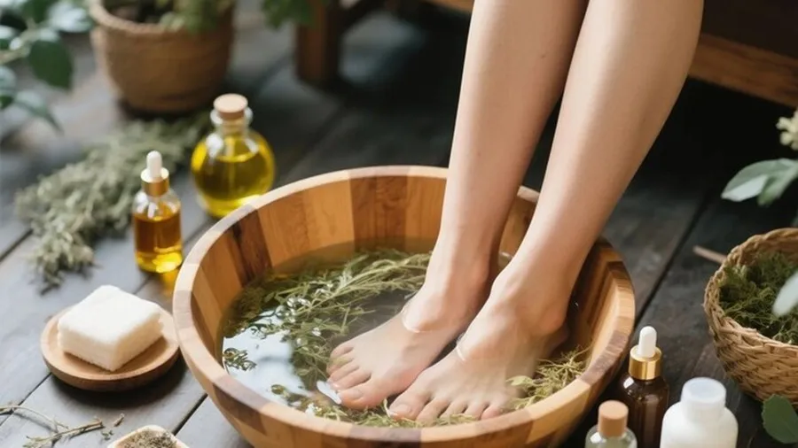 Homemade Herbal Natural Care For Feet 1