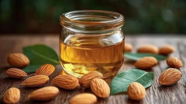 Applying Almond Oil On Bellybutton 1