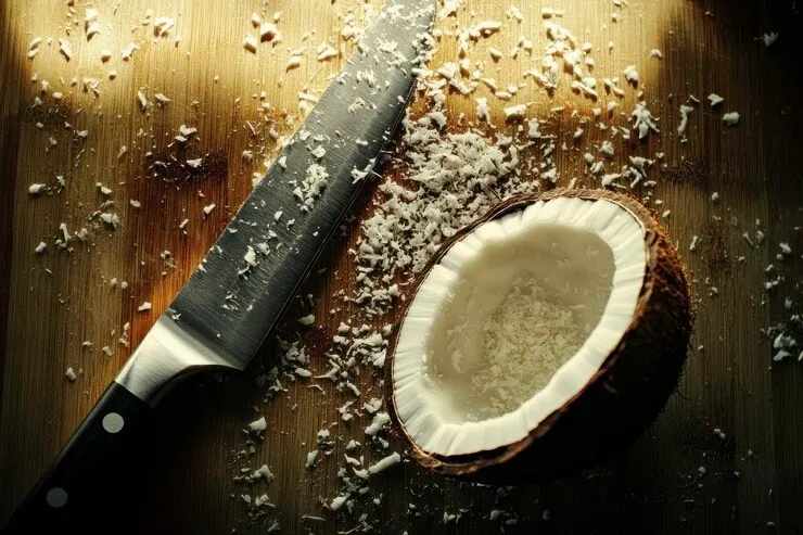 Herbal Hair Dye With Coconut Shell  1
