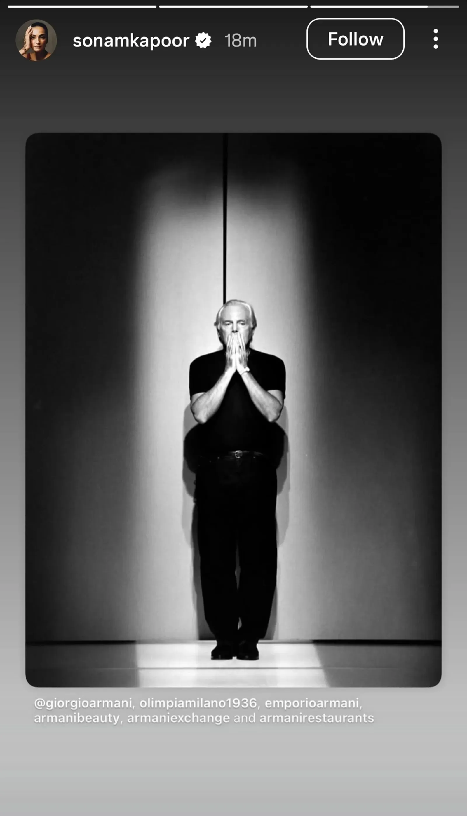 Georgio armani