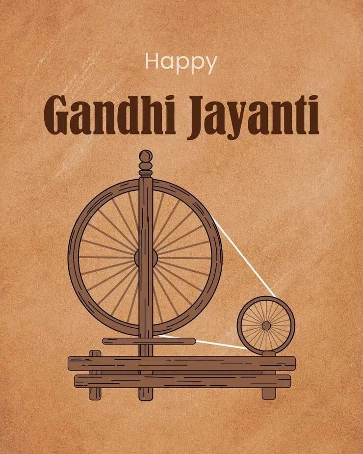 Happy Gandhi Jayanti  3