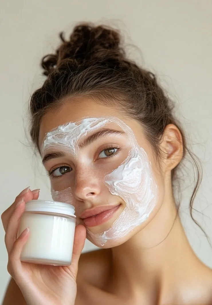 Facial At Home With Milk 1