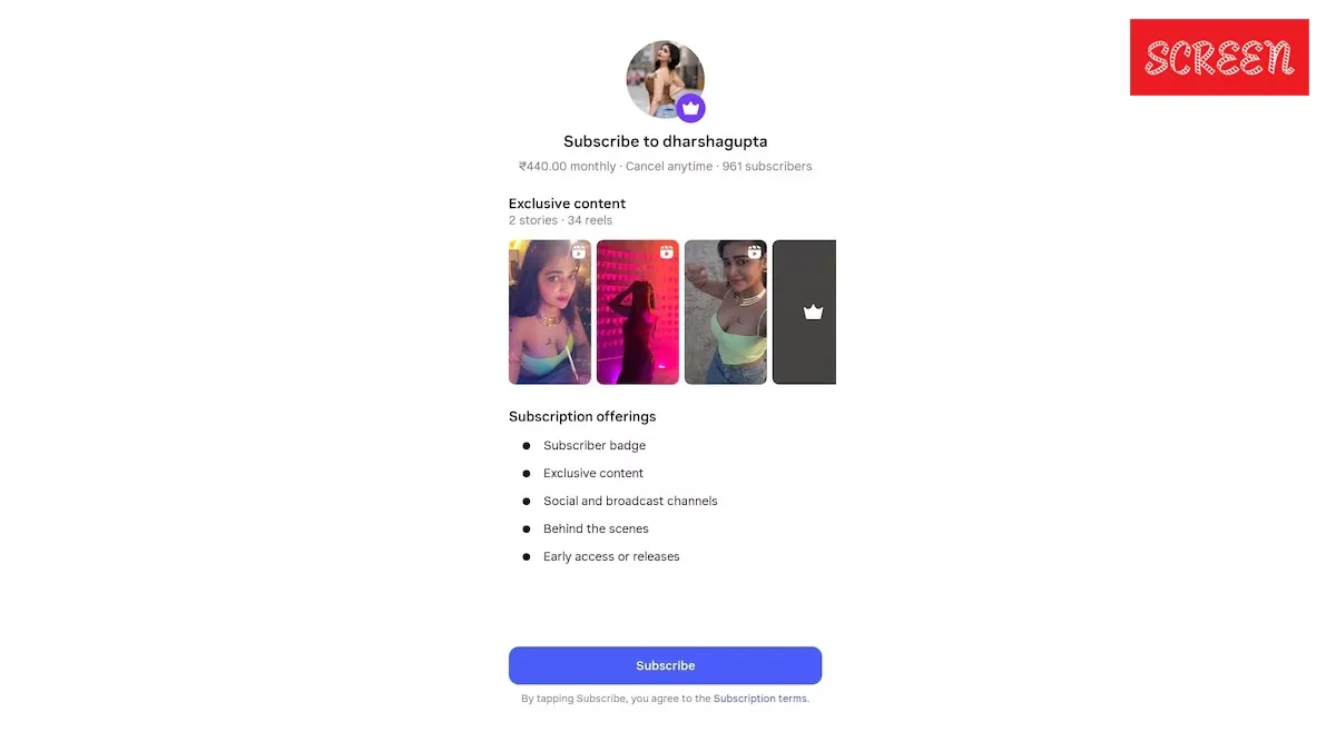 Dharsha Gupta Instagram