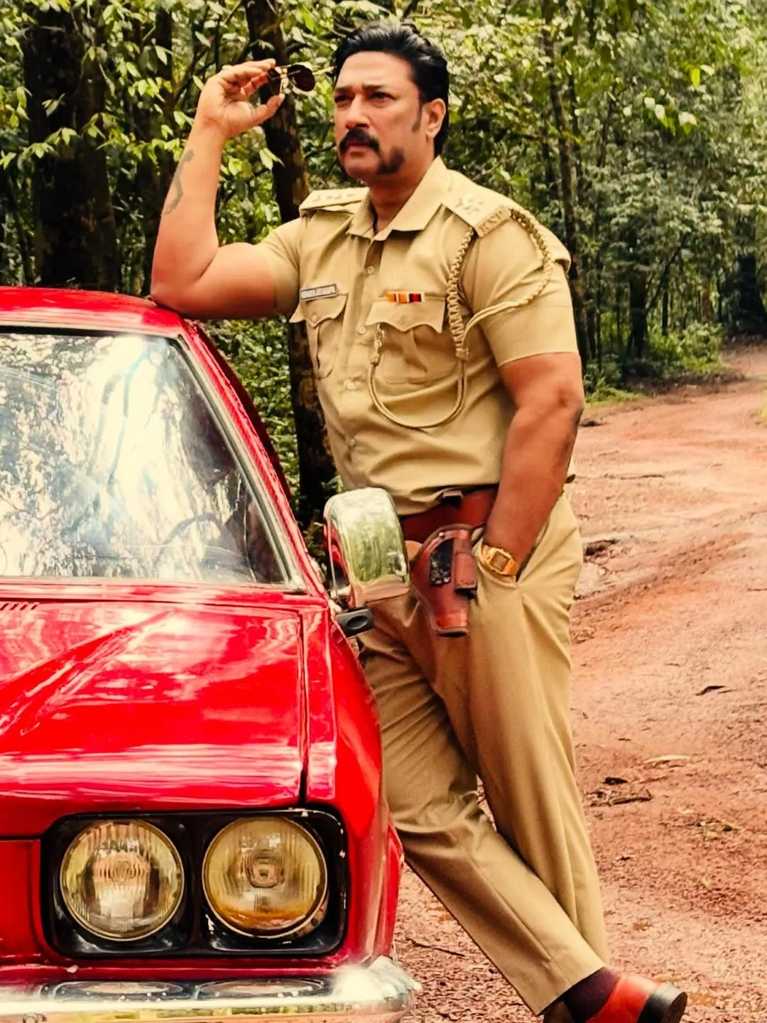 Shooting in progress