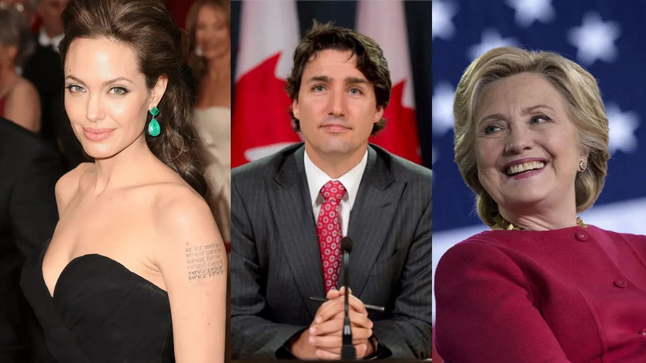 Pope Leo related to celebs and political figures