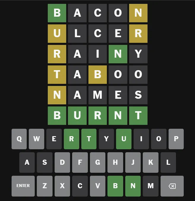 Wordle Clues  Answer Revealed July 22 2025