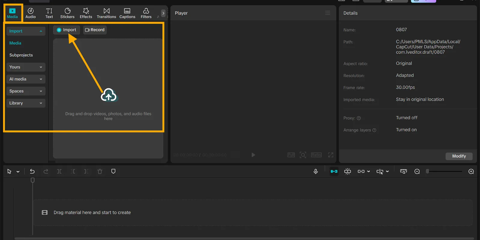 Step 2_ Import Your Game Stream Footage