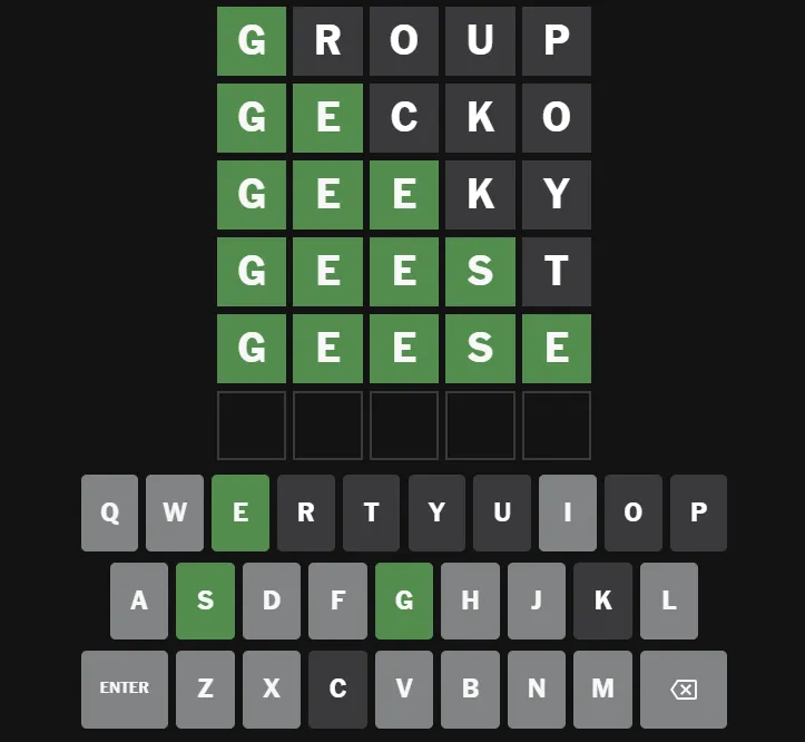 Wordle Answer for September 30, 2025