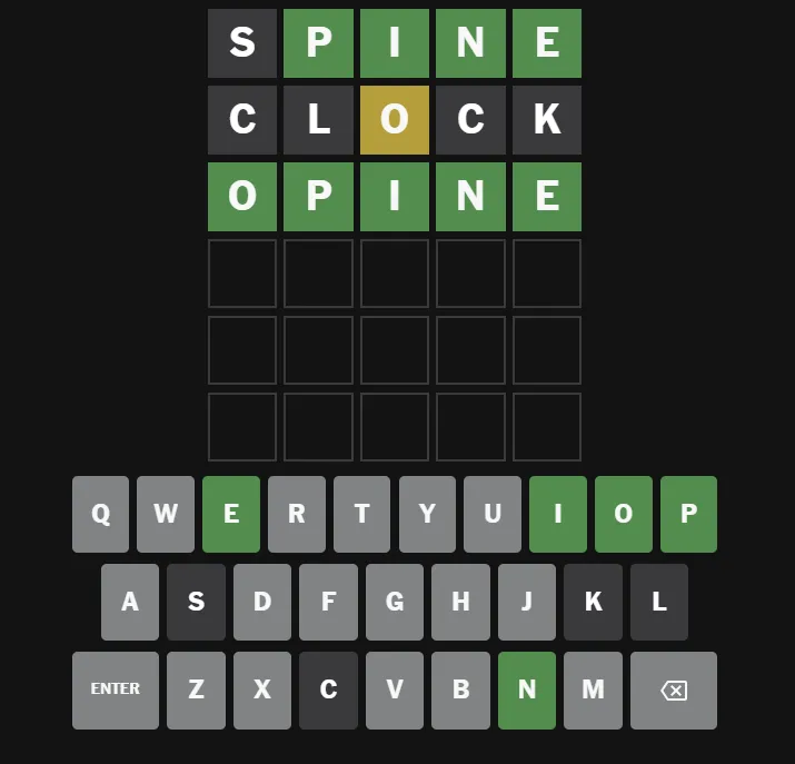 Wordle Answer for November 18 2025