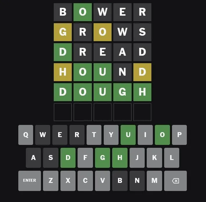 Wordle Answer for November 24 2025