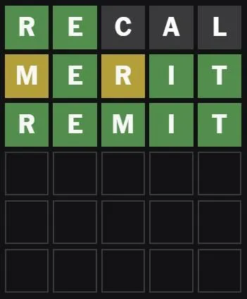 Wordle Answer for November 27, 2025