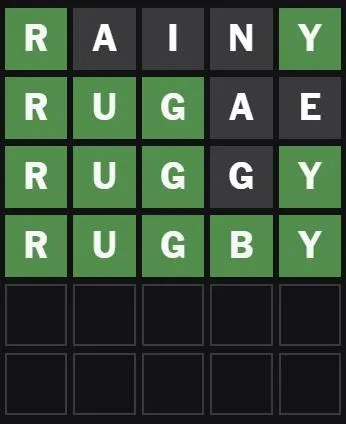 Wordle Answer for December 18, 2025