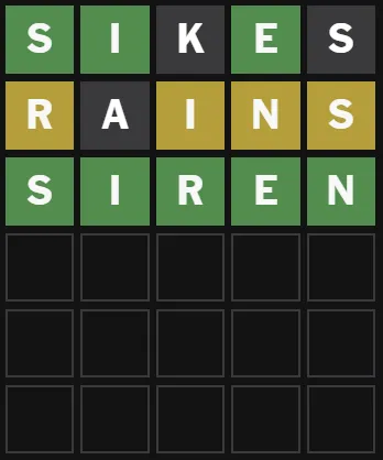 Wordle Hints for December 31, 2025