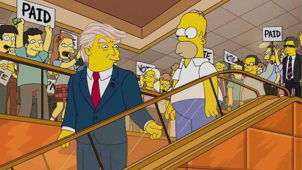 simpson cartoon