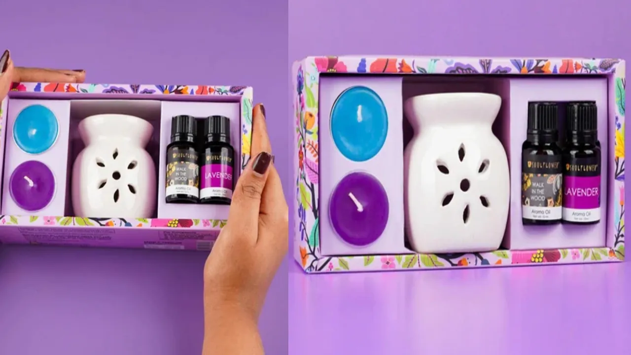 Aroma Diffuser and Essential Oils Set