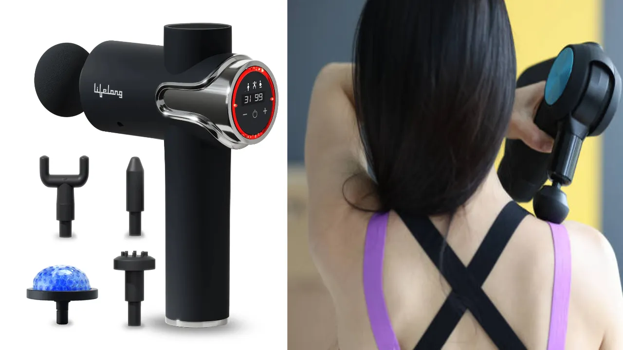 Deep-Tissue Percussion Massager