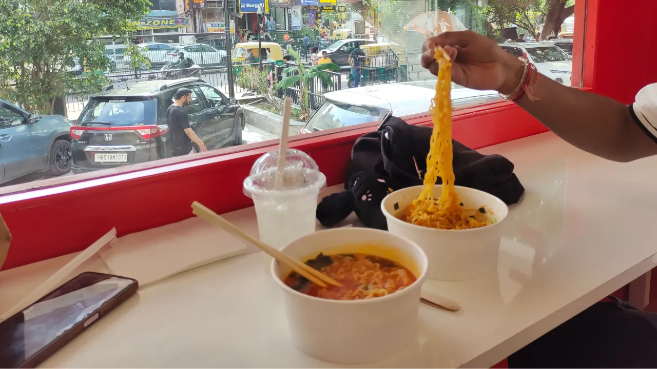 Local Samosa korea Delhi