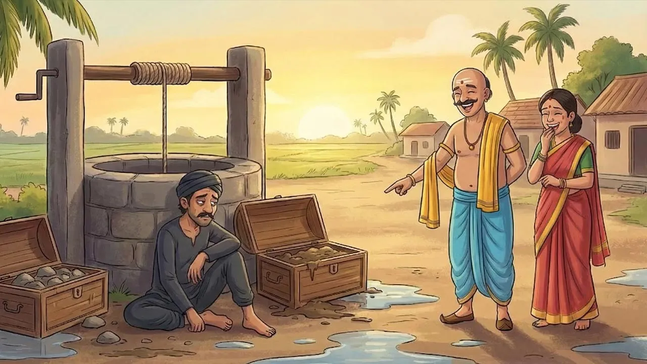 tenali-raman-ki-mazedar-kahani-murkh-chor-khali-kuan-2