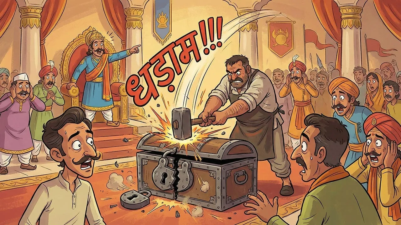 sau-sunar-ki-ek-lohar-ki-moral-story-hindi-3