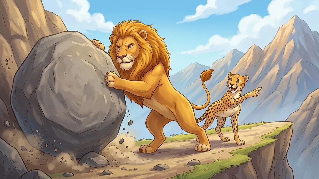 sher-aur-cheete-ki-dosti-kahani-2