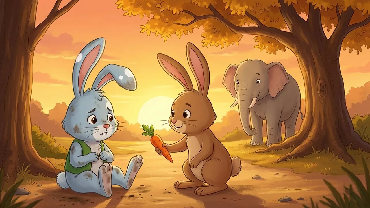 neelu-khargosh-aur-chalaki-ki-saza-jungle-story-12