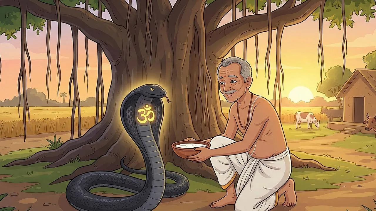 brahman-aur-sarp-panchatantra-moral-story-hindi-1