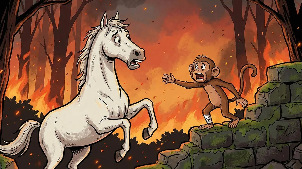 Dosti-ki-agni-pariksha-Jungle-story-1