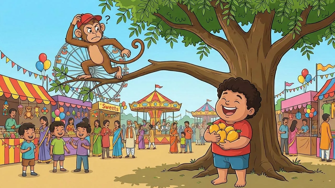 hansmukh-montu-aur-nakalchi-bandar-funny-story-2