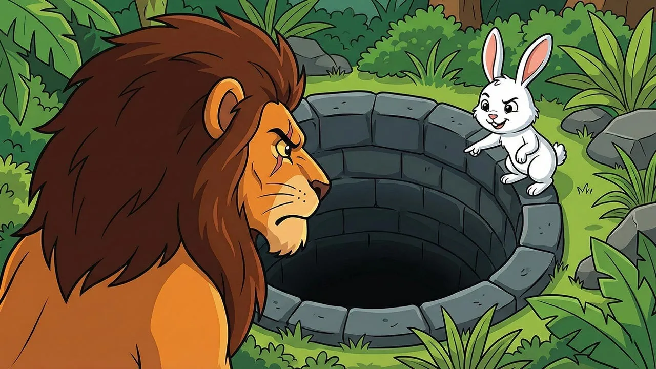 sher-ki-murkhta-aur-chiku-khargosh-hindi-story-1