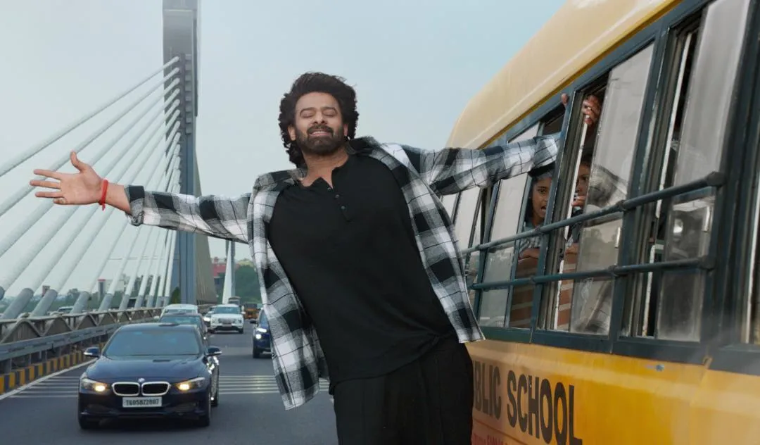 Superstar Prabhas in The Rajasaab