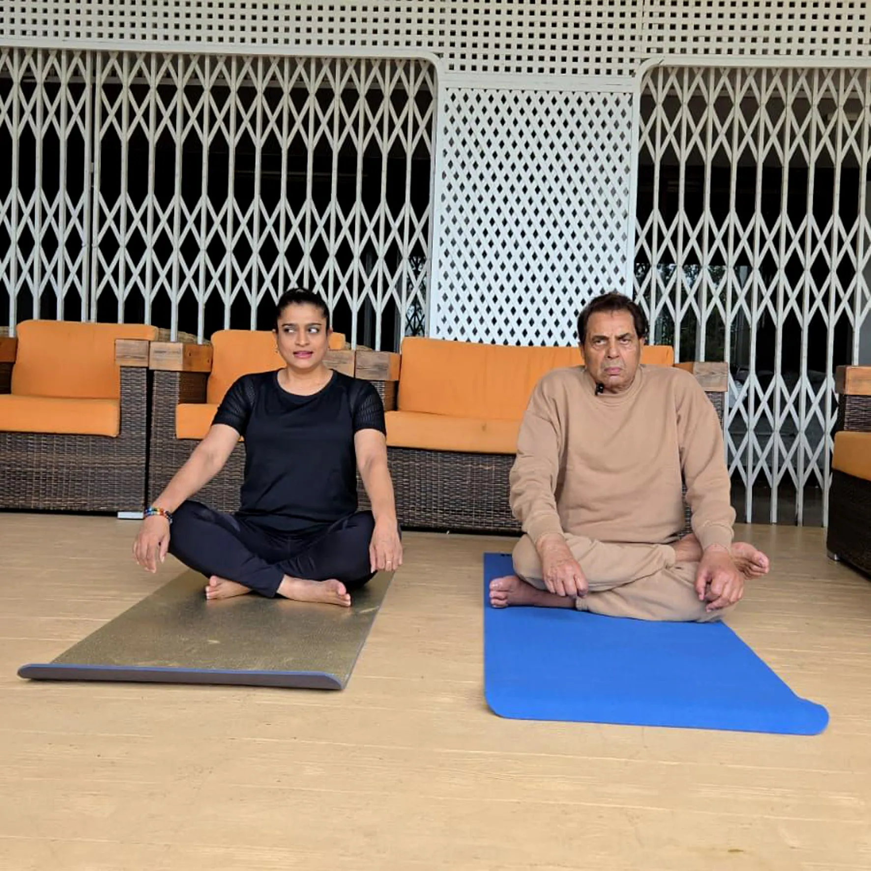 Ekta Jain & Dharmendra 2