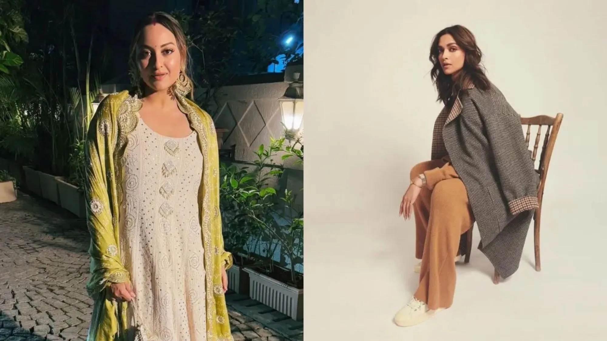 Sonakshi Sinha and Deepika Padukone