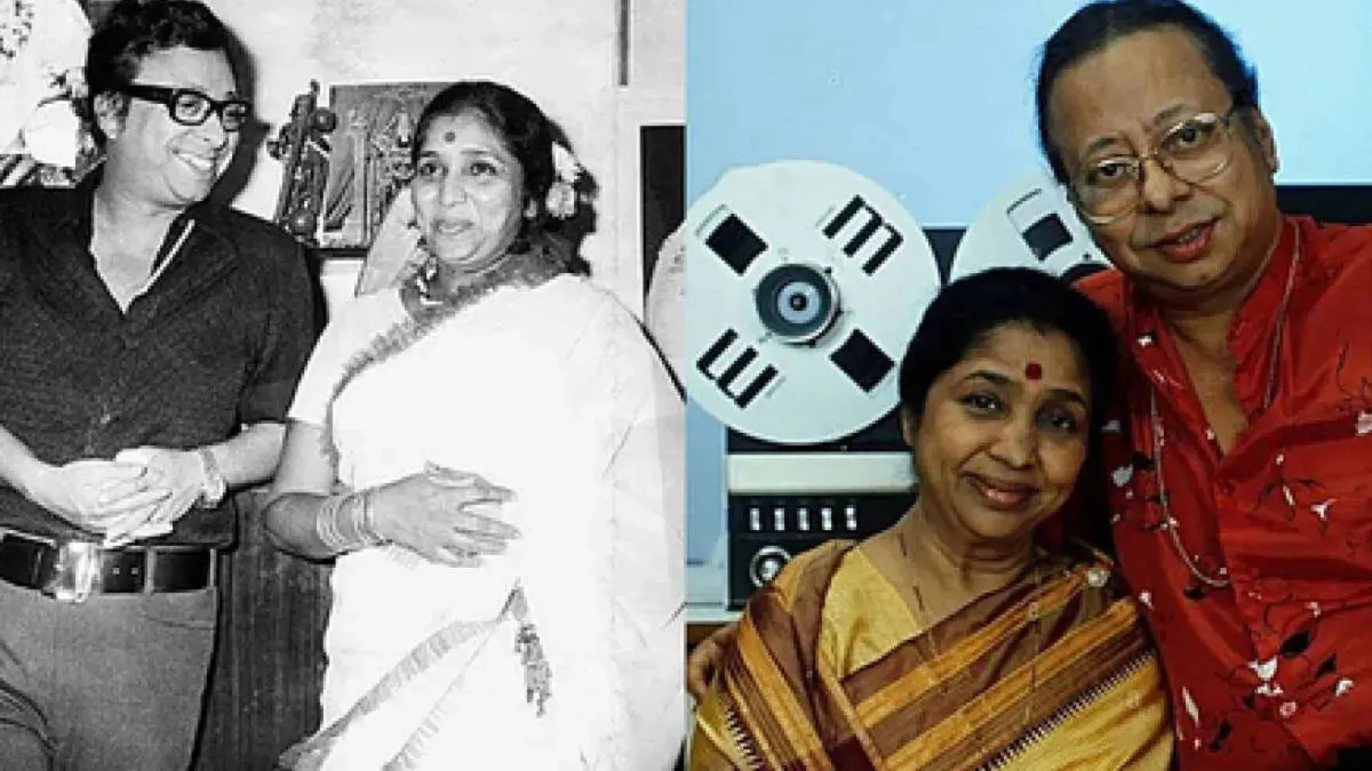 RD Burman and Asha Bhosle
