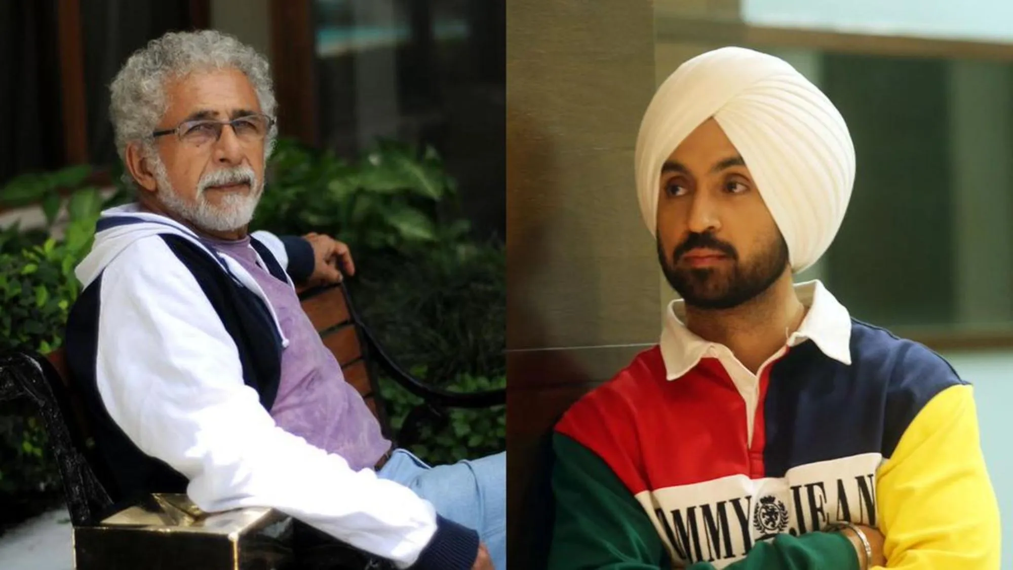 Naseeruddin Shah and diljit