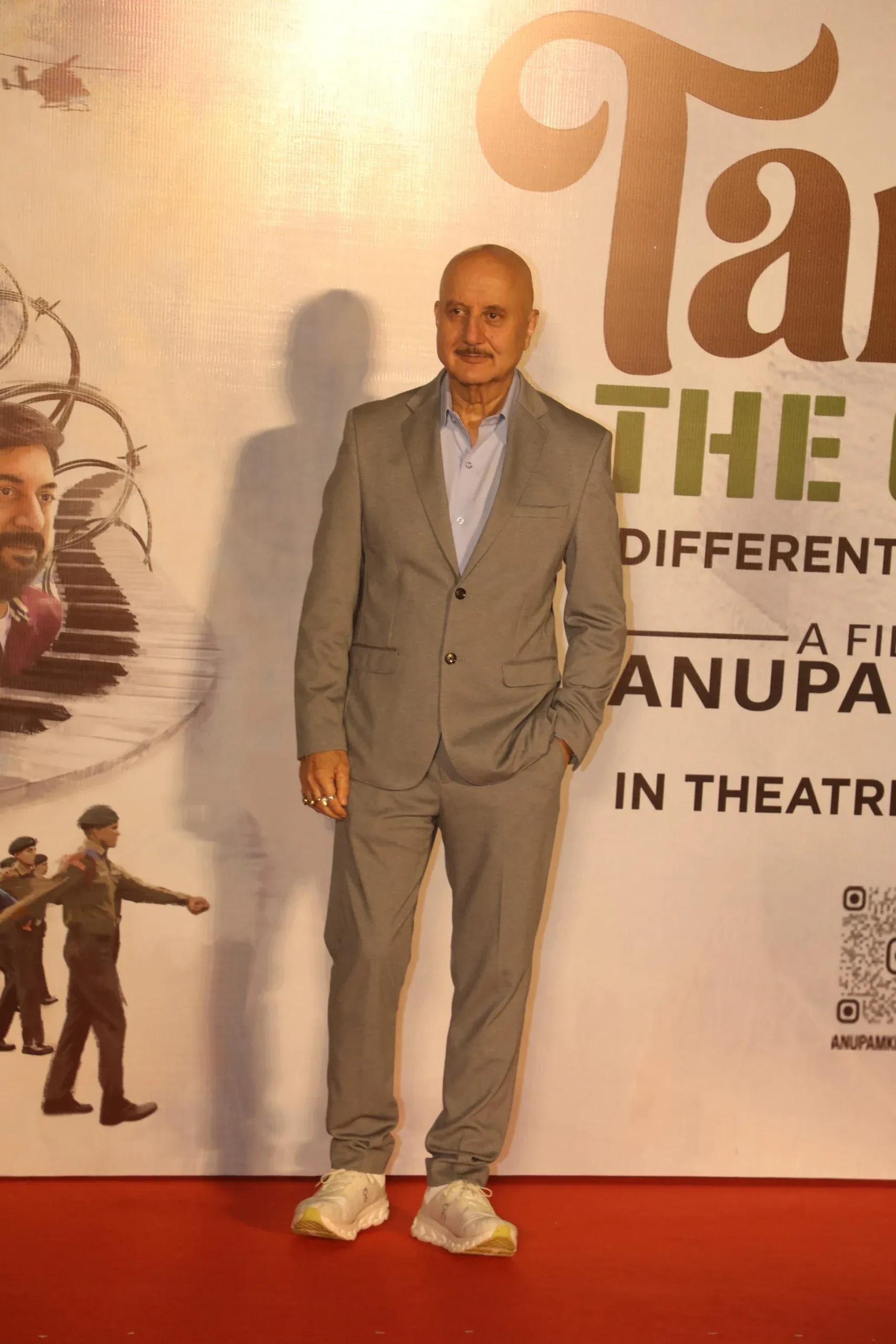 Anupam Kher at Tanvi The Great Trailer Launch