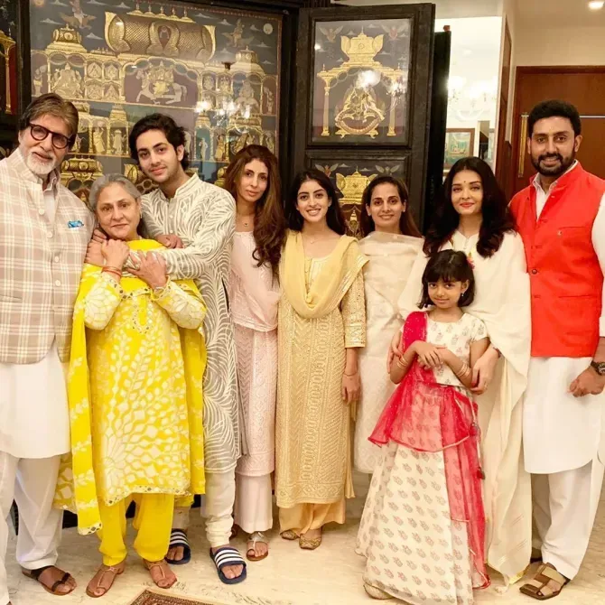abhishek bachchan family background