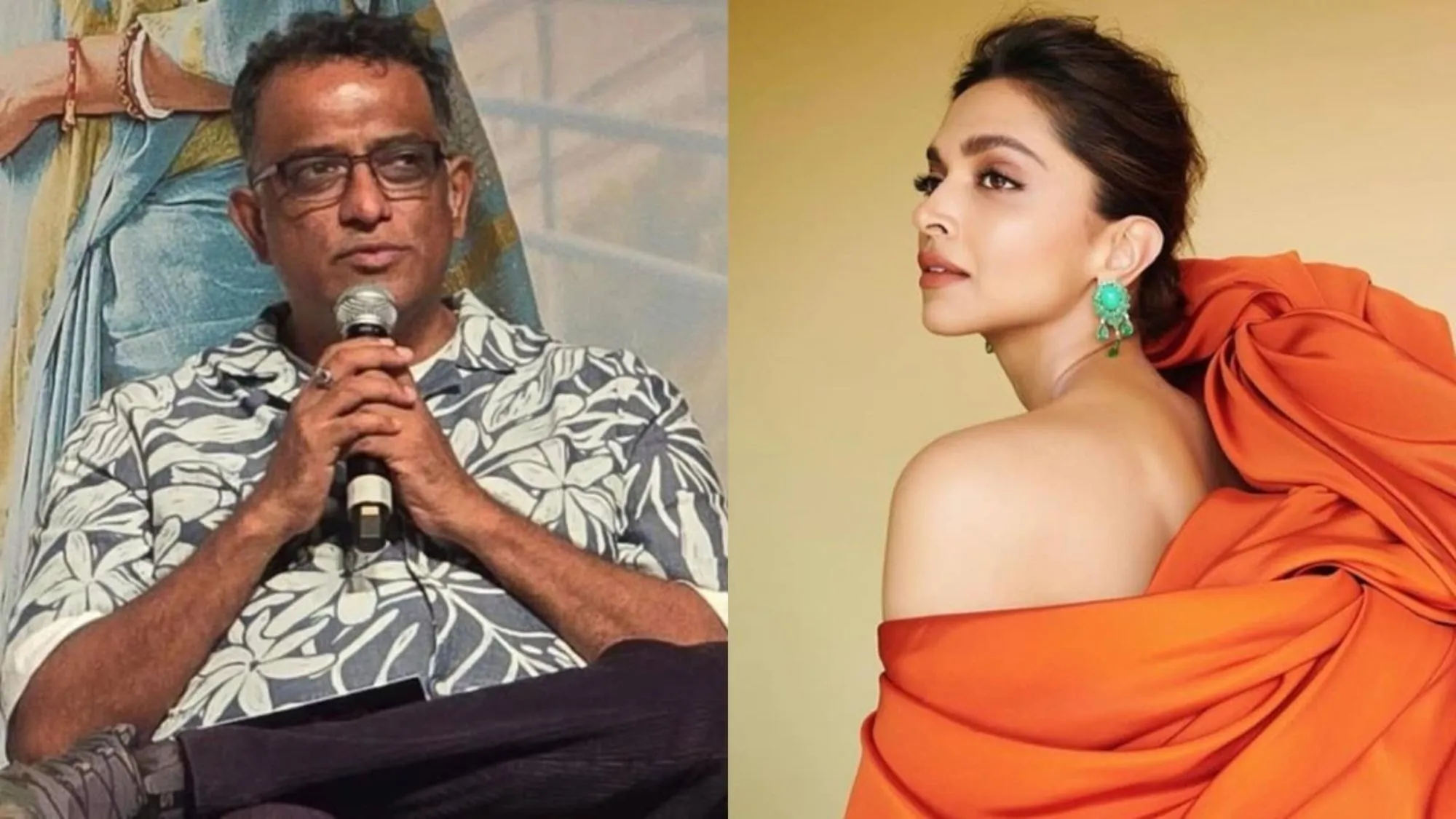 Anurag Basu and Deepika Padukone