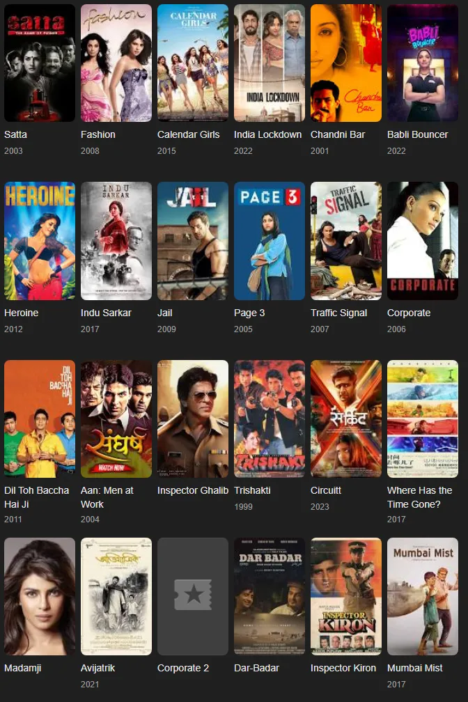 madhur bhandarkar movies