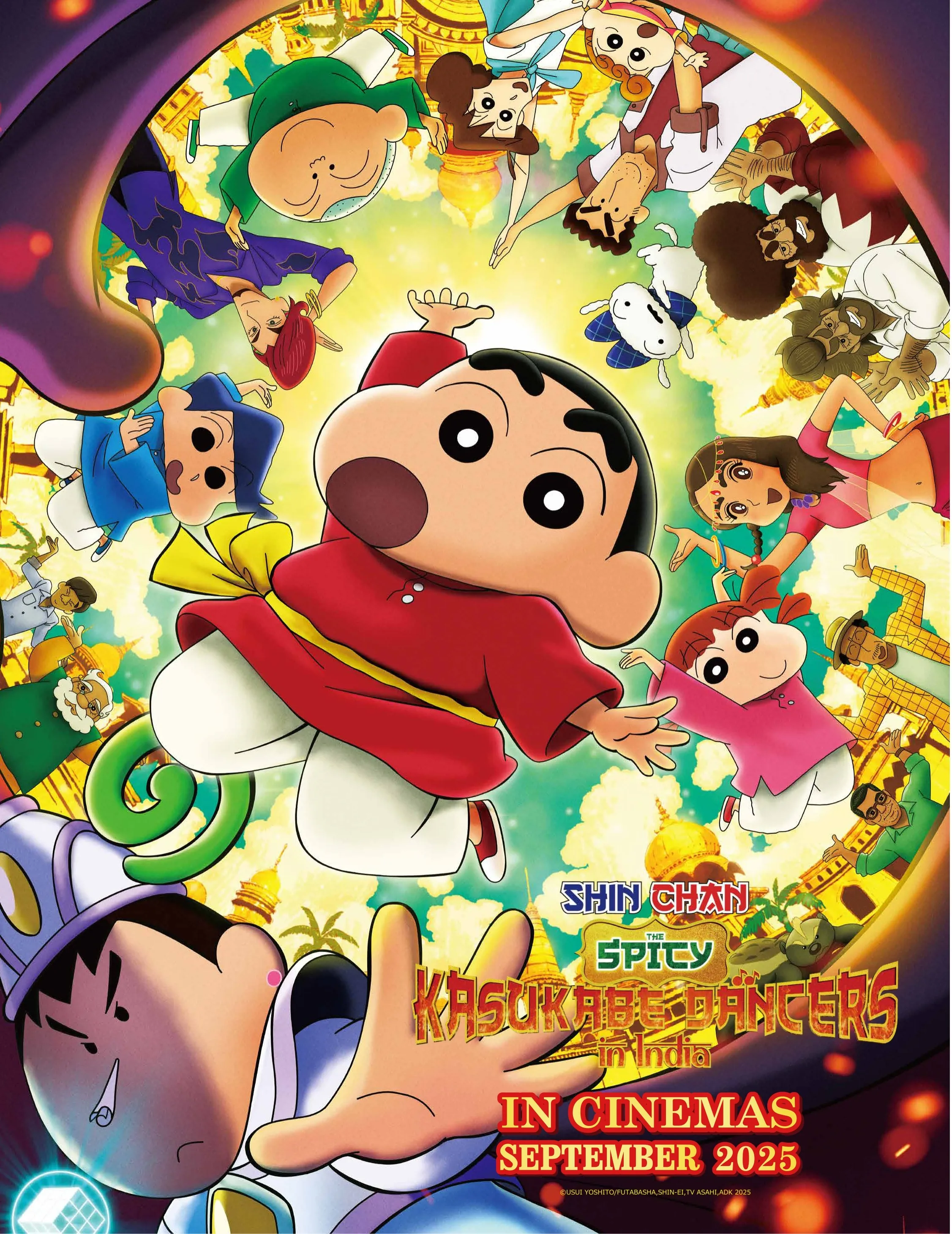 Shin chan The Spicy Kasukabe Dancers in India