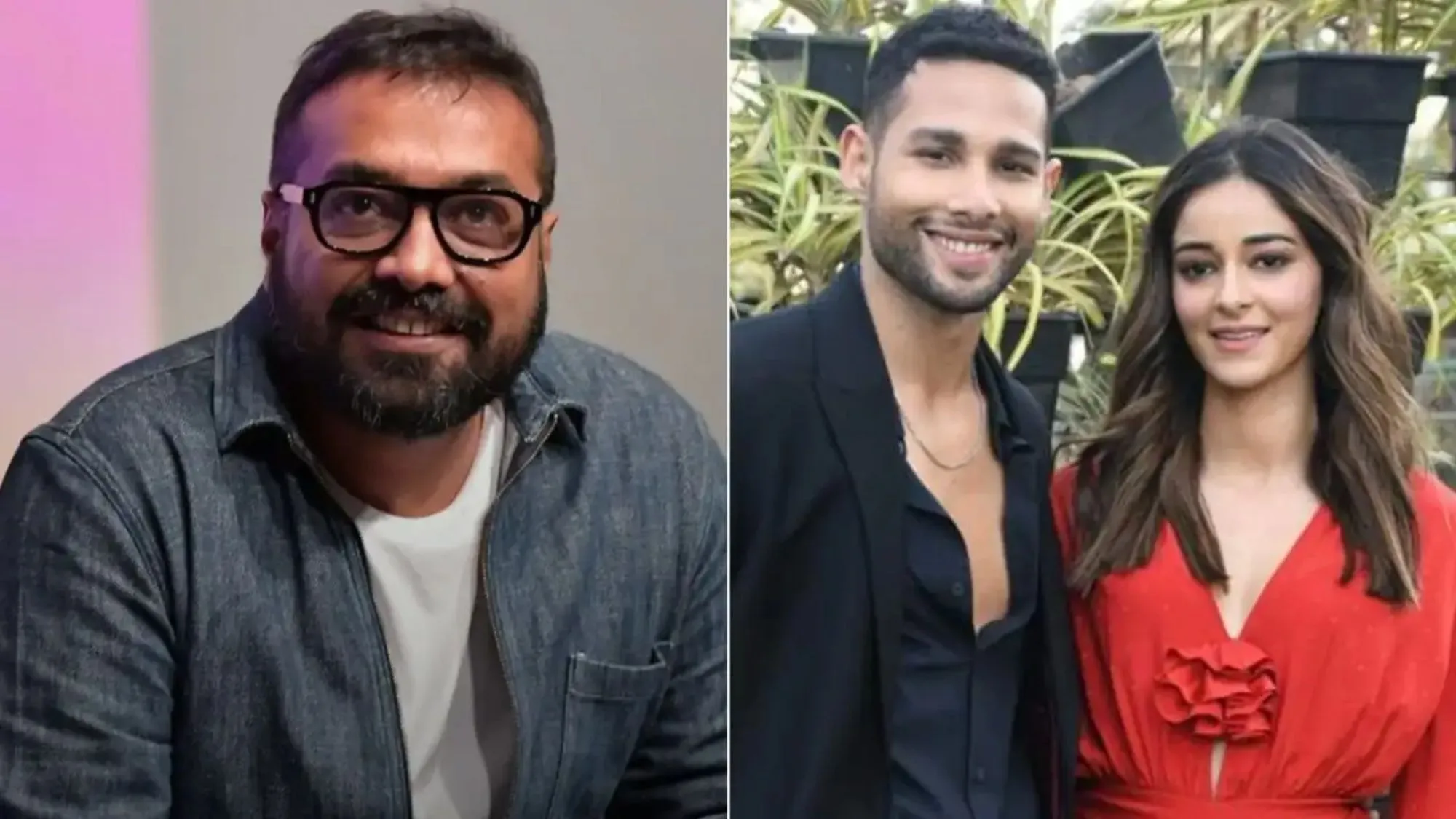 Anurag Kashyap and Ananya Panday