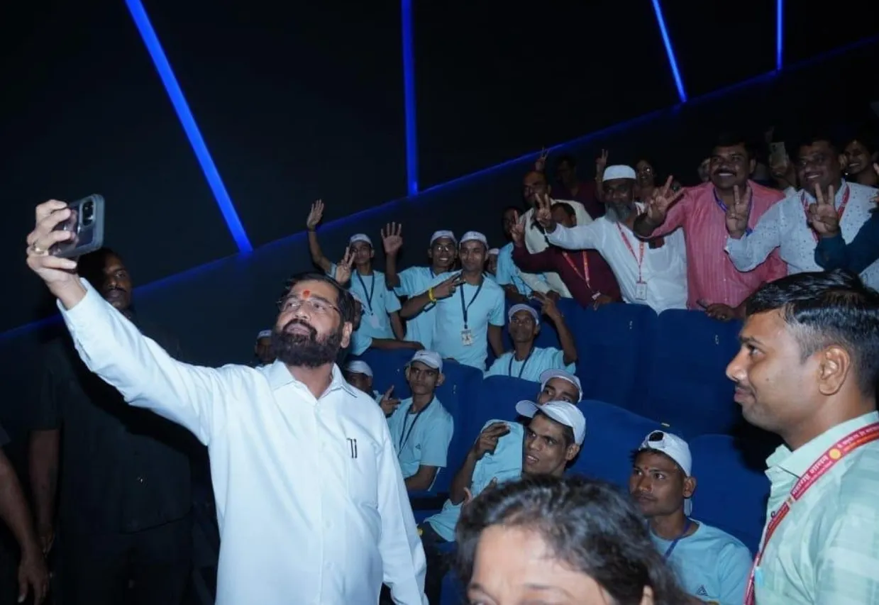 Maharashtra deputy CM Eknath Shinde and Aamir Khan